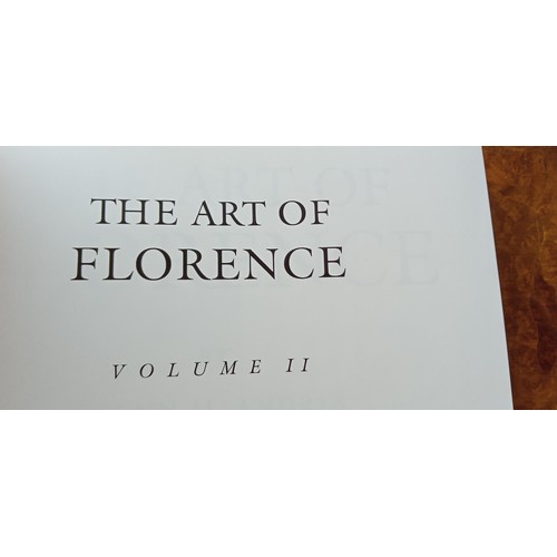 52 - The Art of Florence 2 volumes by Andres Hunisak Turner in original slip case