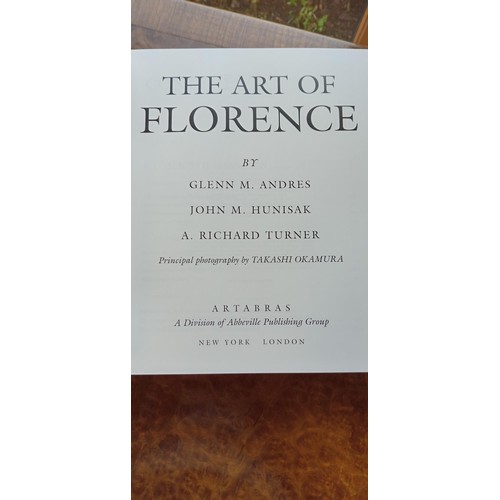 52 - The Art of Florence 2 volumes by Andres Hunisak Turner in original slip case