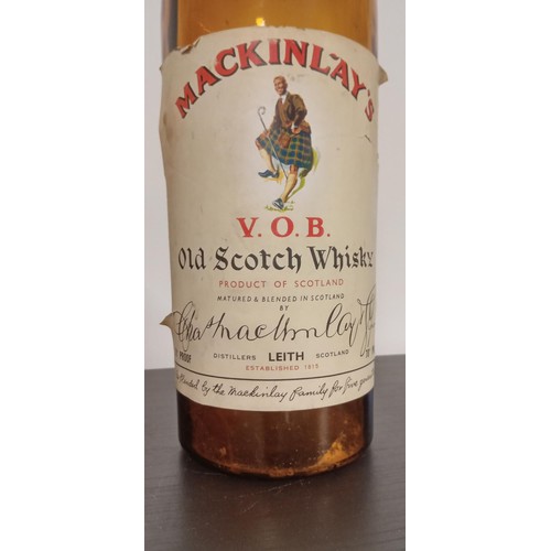 68 - Vintage MacKinlay's Old Scotch Whisky 1 gallon bottle 70 proof (empty)