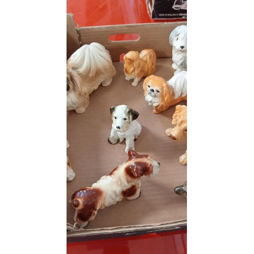 106 - Selection of Sylvac dogs and others