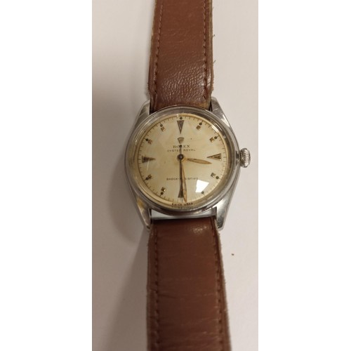 134B - Vintage Rolex Oyster Royal watch in working order