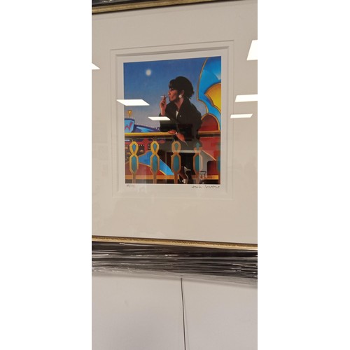 8 - 2 Jack Vettriano limited edition set both numbered 19/125 with COA and signed. Framed 'Birdy' & 'Que... 