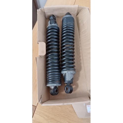 28 - Pair of motorcycle shock absorbers