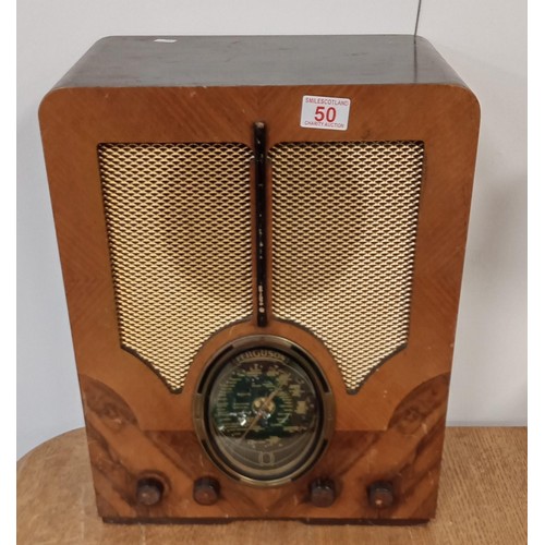 50 - Vintage Fergusson Valve radio