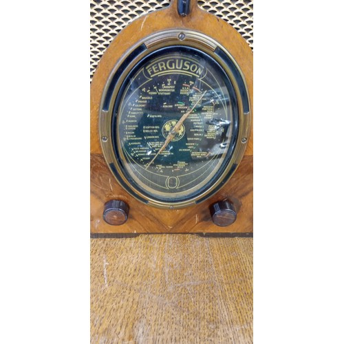 50 - Vintage Fergusson Valve radio