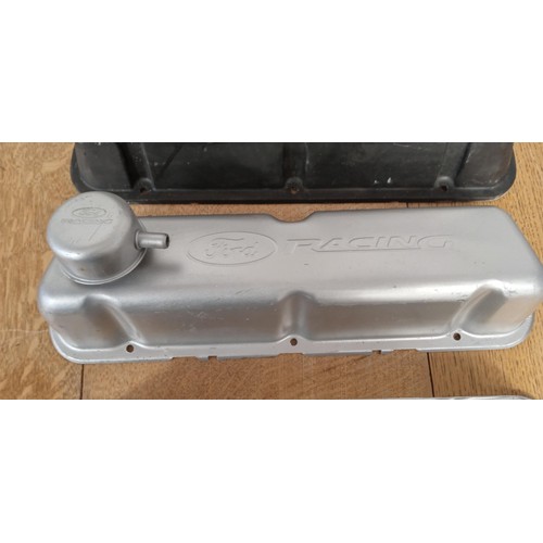 57 - 3 Ford rocker covers: Racing, Mustang and Cobra