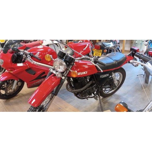 93 - 1979 Suzuki SP370 motorcycle. Restored in 2011 been in a private collection ever since. This motorbi... 