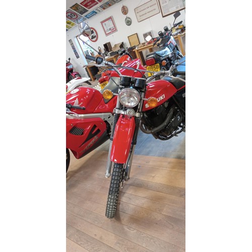 93 - 1979 Suzuki SP370 motorcycle. Restored in 2011 been in a private collection ever since. This motorbi... 