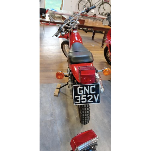 93 - 1979 Suzuki SP370 motorcycle. Restored in 2011 been in a private collection ever since. This motorbi... 