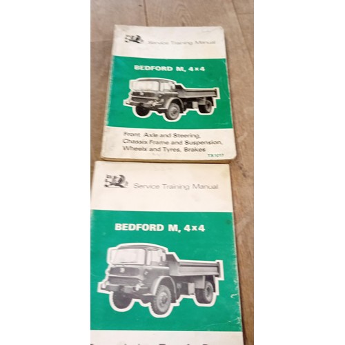 118 - Land Rover The Bedford M 4x4 and 2 other manuals/ parts books