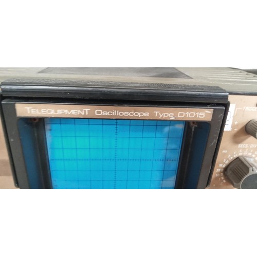 133 - Telequipment oscilloscope type D1015