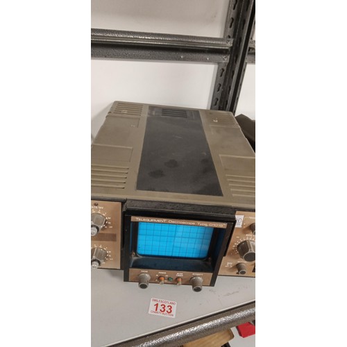 133 - Telequipment oscilloscope type D1015