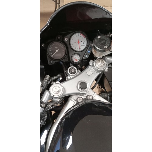 156 - Honda Firestorm VTR 1000F motorcycle black registered 2000. This motorbike has been in a private col... 