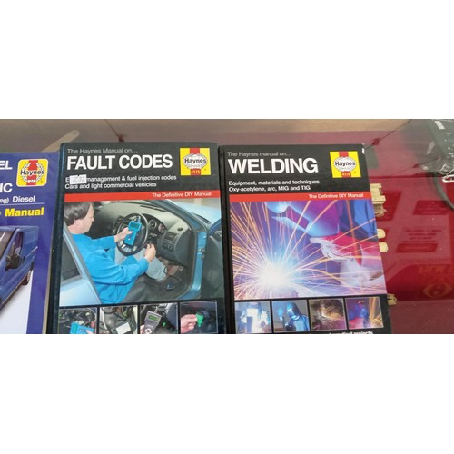 174 - Haynes manuals for welding, fault codes and more