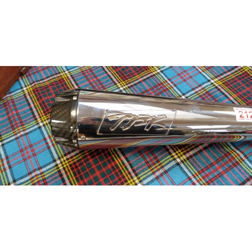 212 - TBR exhaust system to fit Harley Davidson soft tail