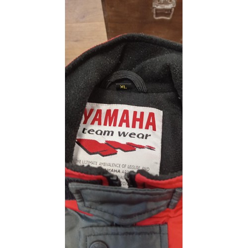 224 - Yamaha Teamwear motorsport motorbike jacket size XL