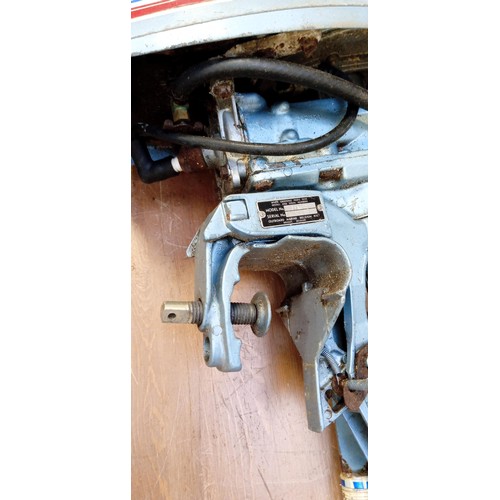 228 - Vintage 2Evinrude outboard motor