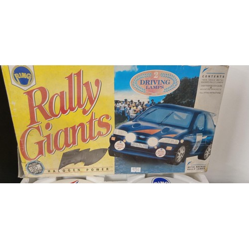 121 - Pair of original Bring Rally Giant spotlights