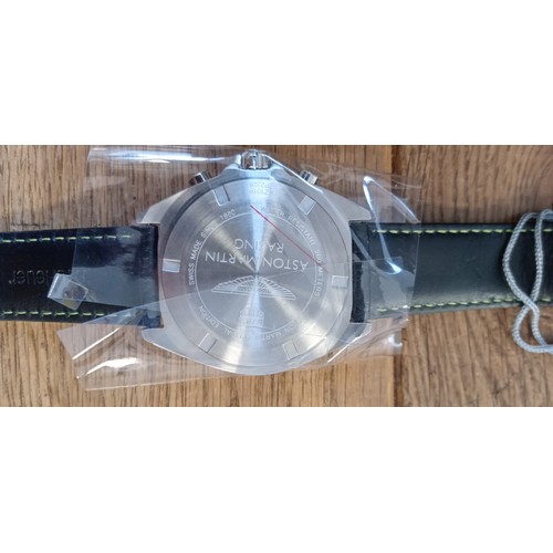 31 - Tag Heur Aston Martin Racing special edition mans watch, never worn still with tags on