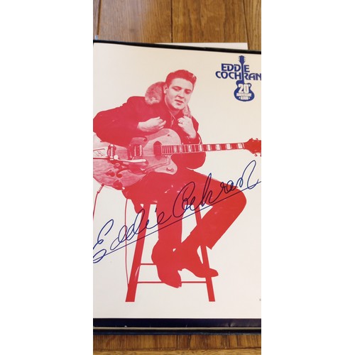 47 - Eddie Cochran 20th anniversary Album four record box set liberty - united, record LP VINYL, Box Set