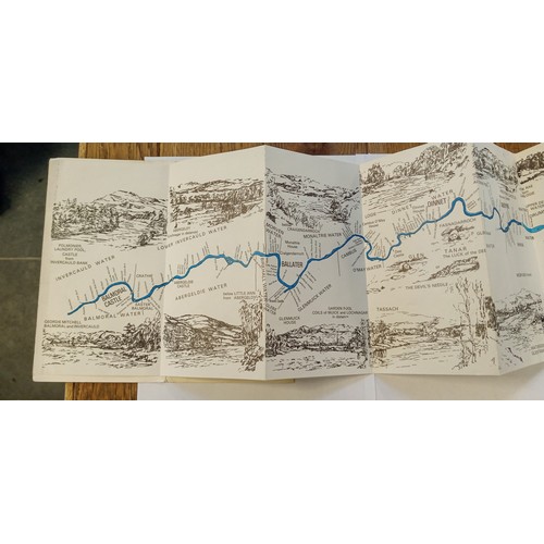 53 - Fishermans Map of Salmon Pools on the Aberdeenshire Dee by Waverley Press