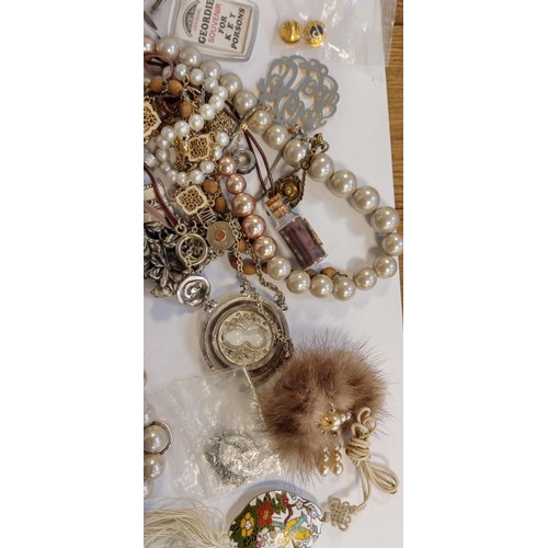 66 - Costume jewellery and other items direct from a deceased estate