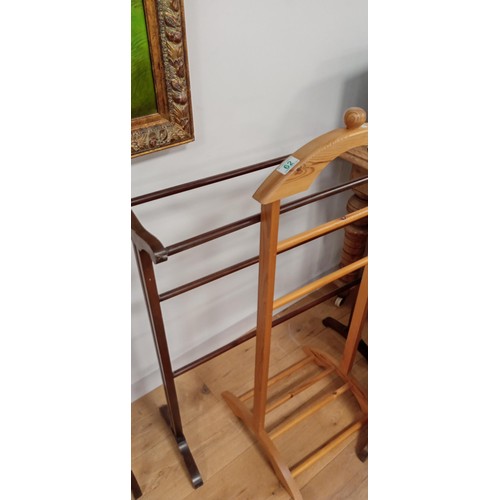 62 - Vintage towel rail A/F plus clothes rack/ dryer