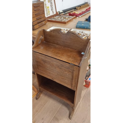 64 - Small vintage writing desk bookcase