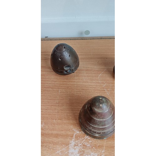 135 - 3 WWI shell fuses