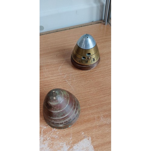 135 - 3 WWI shell fuses