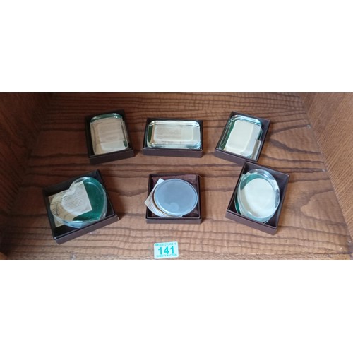 141 - 6 Craft paperweights ready for your design