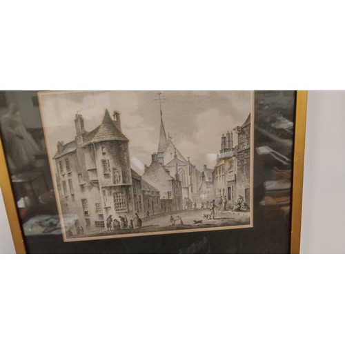 186 - 2 Etchings of Old Aberdeen