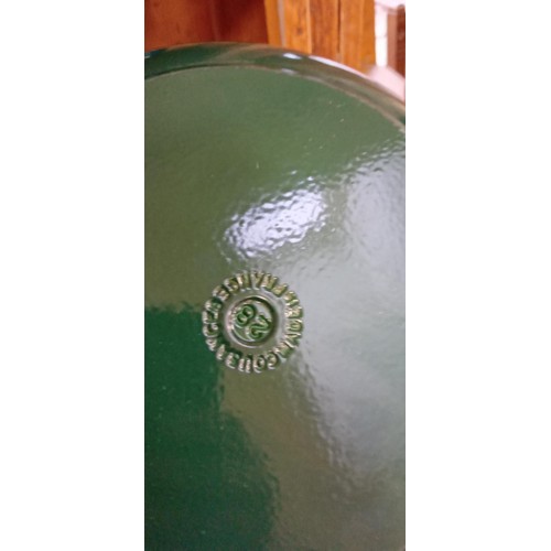 211 - Le Creuset France oven dish plus cast iron frying pan