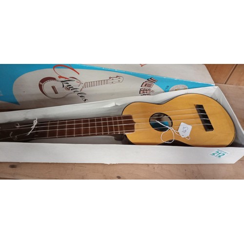 212 - Vintage Skylark Brand Ukulele in original box