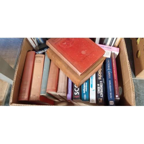 238 - 3 boxes of mainly vintage books