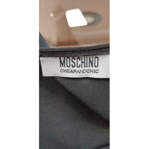 290 - Vintage Moschino cheap chic lady's dress GB 12