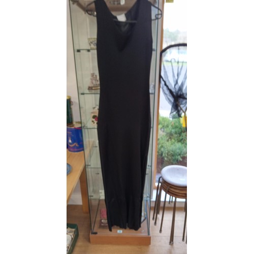 309 - Vintage Amanda Wakeley London long/ maxi lady's dress size UK 12