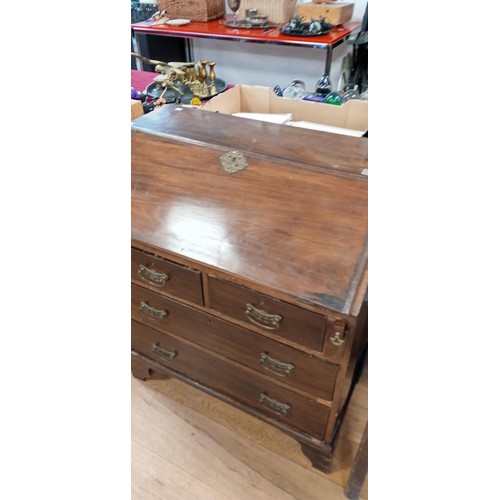 336 - Antique bureau needs a little TLC