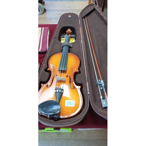 350 - Fiddle in original case