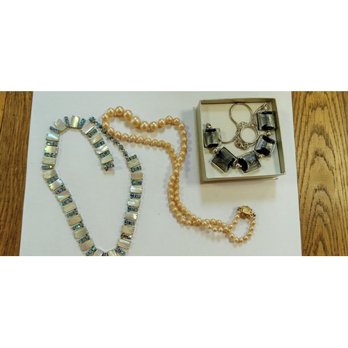 13 - 3 Costume/ fashion necklaces from an estate clearance