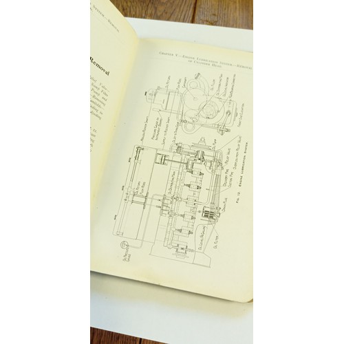 54 - 1925 Works Office instructions for the care and running of 20 H.P Rolls Royce car manual (well used ... 