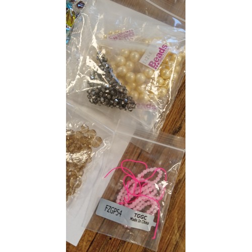 65 - Selection of new beads for making jewellery