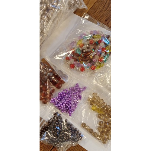 65 - Selection of new beads for making jewellery