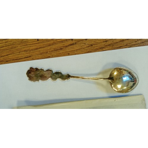 70 - 6 continental silver tea spoons