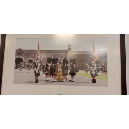 8 - Pair of Gordon Highlander framed photos