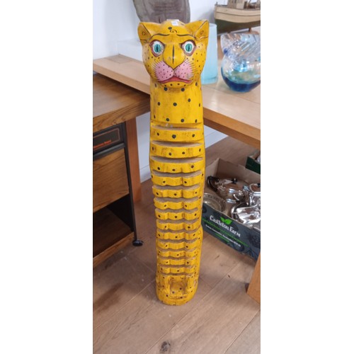 38 - Tall vintage cat 1m high approx.