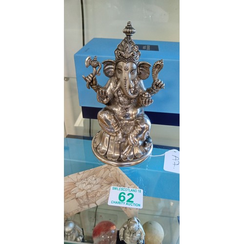 62 - Royal Selangor pewter Ganesh in original box