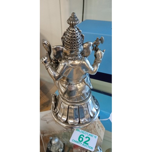 62 - Royal Selangor pewter Ganesh in original box