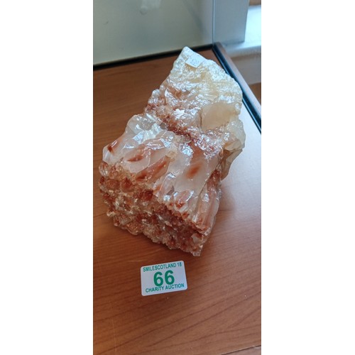 66 - Calcite stone crystal