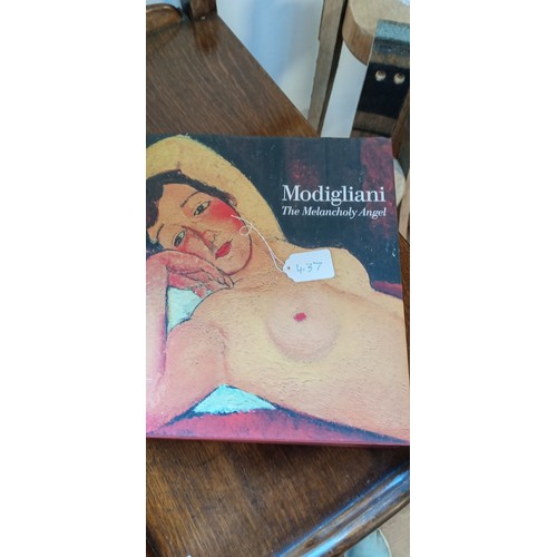 71 - Art book Modigliani The Melancholy Angel plus Lifes of the Artist 3 volumes